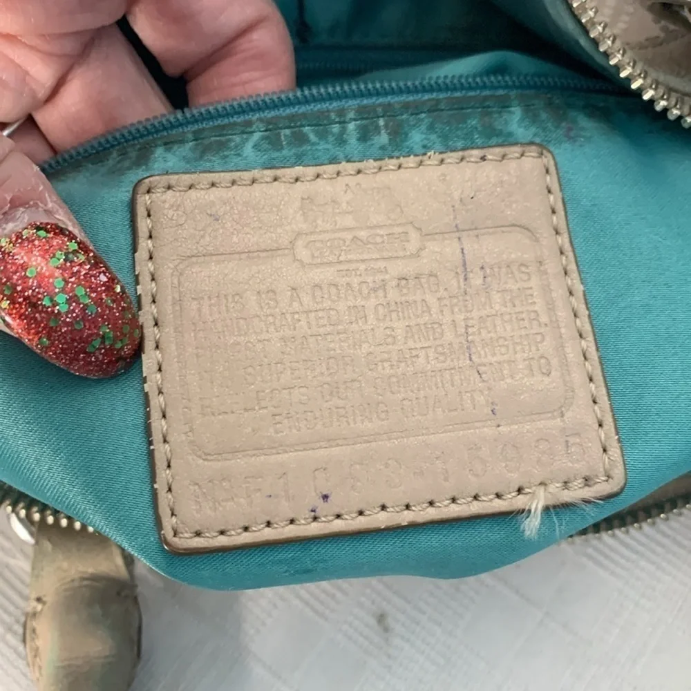 Coach, Madison Dotted optive art Sophia satchel